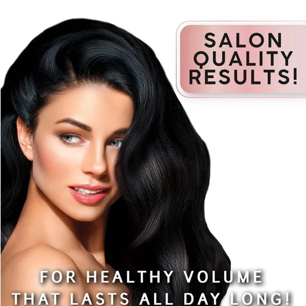 Stunning Volume Styler Volumizing Hair Brush Like New Shiny Salon Quality Result